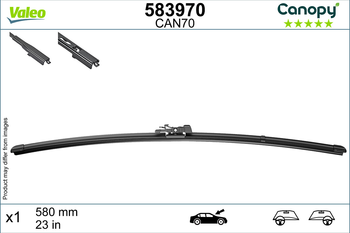 Wiper Blade - 583970 VALEO